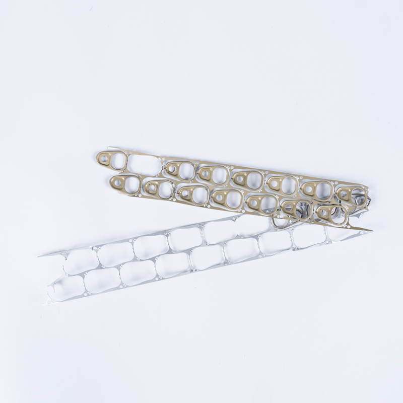 Galvanized Ring Tab Stock Jedna strana zlatá, druhá strieborná